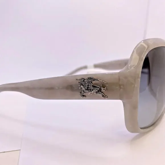 Burberry Sunglasses Authentic Frame B 4058 3042/11 57 [] 18 130 MM White Marble - Picture 7 of 9